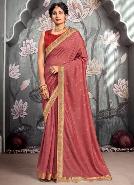 Pink Colour RIGHT WOMEN RASHMI Wedding Wear Heavy worked Latest Designer Heavy Saree Collection 81741